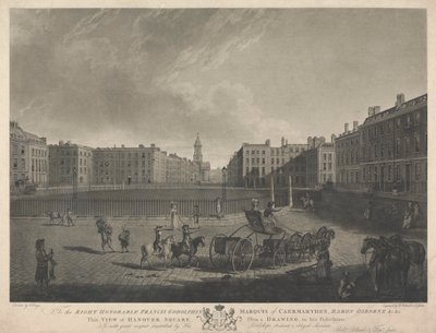 Diese Ansicht des Hanover Square von Robert Pollard