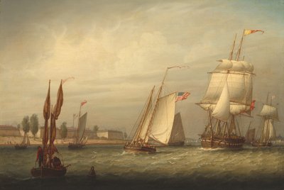 Boston Hafen von Robert Salmon