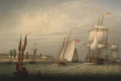 Boston Hafen von Robert Salmon