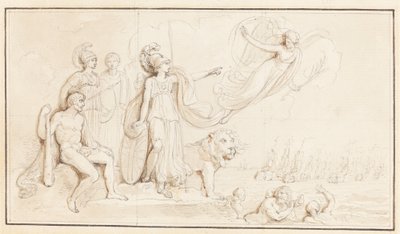 Eine Allegorie der britischen Seemacht von Robert Smirke