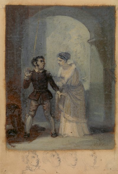 Katharina und Grumio von Robert Smirke
