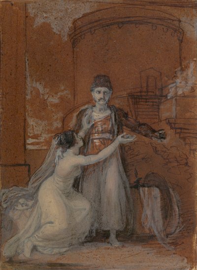 [Eine von] Illustrationen zu Shakespeare von Robert Smirke