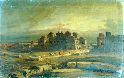 Ansicht des Purana Kila, in der Nähe von Delhi von Robert Smith