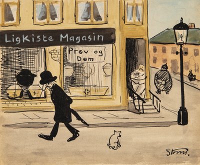 Sargmagazin von Robert Storm Petersen