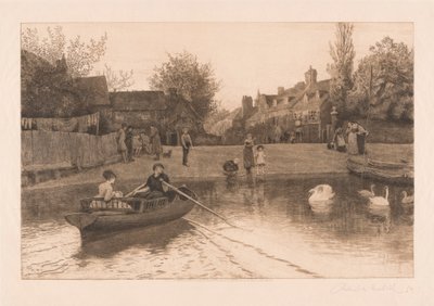 Marlow Fähre von Robert Walker Macbeth