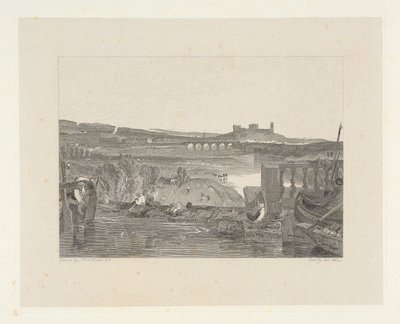Lancaster von der Aquäduktbrücke von Robert Wallis