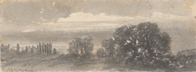 Landschaft - Bäume von Robert Walter Weir
