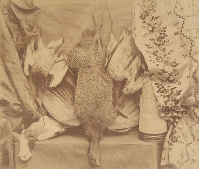 Stillleben und Stickerei, 1856 von Robert Wilfred Skeffington Lutwidge