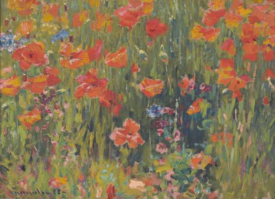 Mohnblumen von Robert William Vonnoh