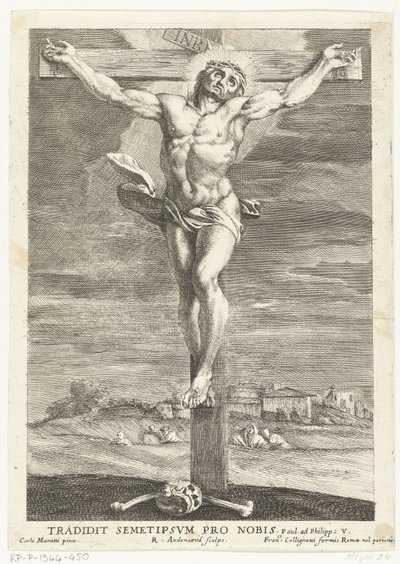 Christus am Kreuz von Robert van Audenaerd
