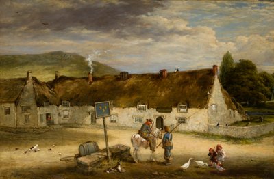 Die Drei Halbmonde, Rothbury, 1887 von Robinson Elliott