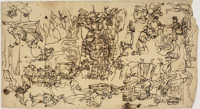 Biblische Szenen von Rodolphe Bresdin
