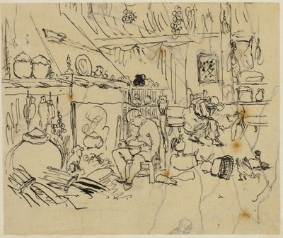 Elend zu Hause von Rodolphe Bresdin