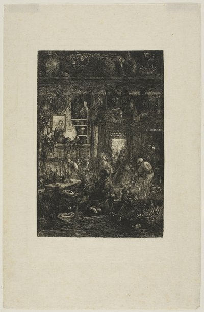 Moldawisches Interieur von Rodolphe Bresdin