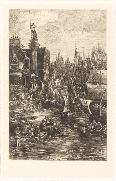 Mein Traum von Rodolphe Bresdin