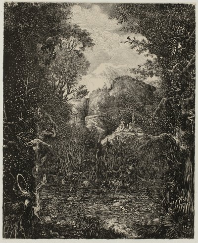 Die Städte jenseits des Sumpfes von Rodolphe Bresdin