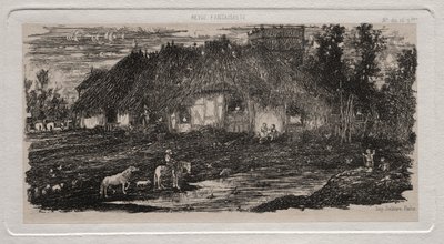 Der Bauernhof von Rodolphe Bresdin