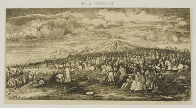 Die römische Armee, aus Revue Fantaisiste von Rodolphe Bresdin
