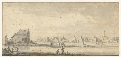 Ansicht von Sloterdijk, nahe Amsterdam von Roelant Roghman