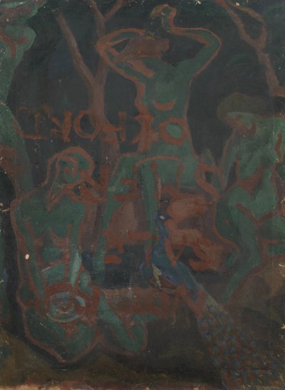 Weibliche Akte in einer Landschaft von Roger Eliot Fry