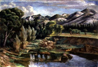 Szene in Frankreich von Roger Eliot Fry