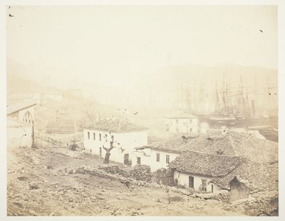 Balaklava, Blick auf das Meer von Roger Fenton