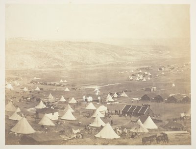 Kavallerielager, Blick auf Kadikoi von Roger Fenton