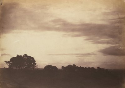 Landschaft mit Wolken, wahrscheinlich 1856 von Roger Fenton