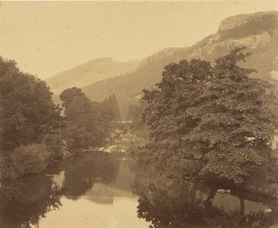 Landschaft mit Fluss von Roger Fenton