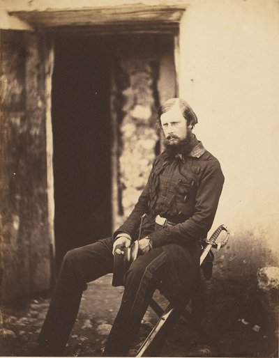 Oberstleutnant Prinz Eduard von Sachsen-Weimar von Roger Fenton