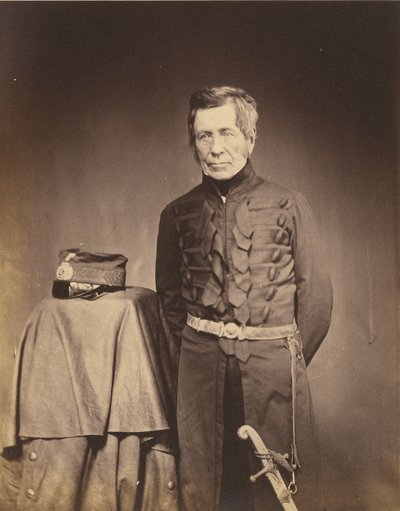 Generalleutnant Sir J. Burgoyne, G.C.B. von Roger Fenton