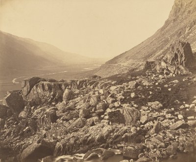 Felsen am Kopf von Glyn Francon von Roger Fenton