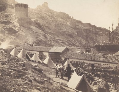 Die genuesische Burg, Balaklava von Roger Fenton