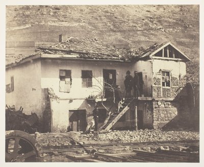 Das alte Postamt, Balaklawa von Roger Fenton