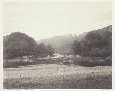 Blick auf den Ribble, Yorkshire von Roger Fenton