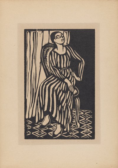 Das gestreifte Kleid von Roger Fry