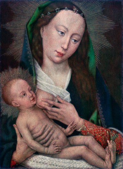 Jungfrau und Kind, 1420-1460, 1927 von Rogier van der Weyden