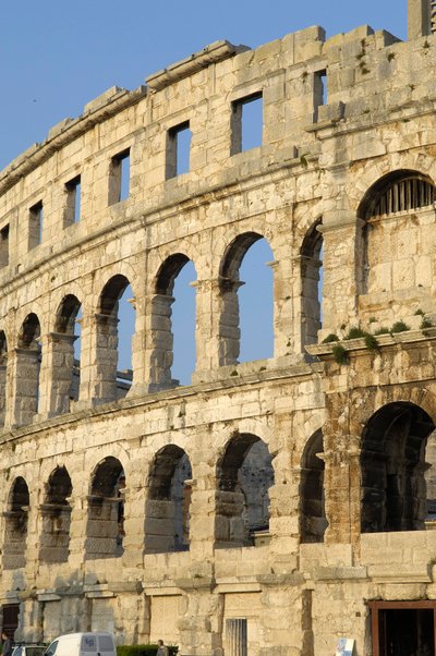 Amphitheater von Pula, Kroatien von Roman