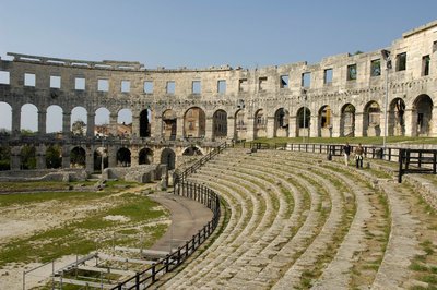 Amphitheater von Pula, Kroatien von Roman