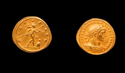 Aurelianische Münze, 270-275 n. Chr. (Gold) von Roman