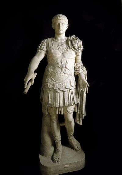 Caius Caesar Germanicus, römischer Kaiser (Marmor) von Roman