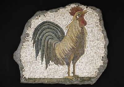 Hahn (Mosaik) von Roman