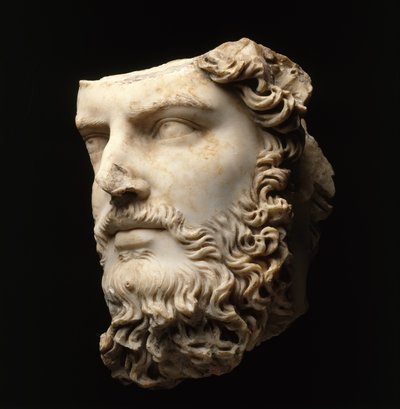 Porträt des Mitkaisers Lucius Verus von Roman