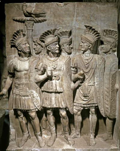 Prätorianer-Relief, ca. 51-52 n. Chr. (Marmor) von Roman