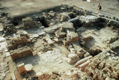 Überreste des römischen Hippodroms von Roman