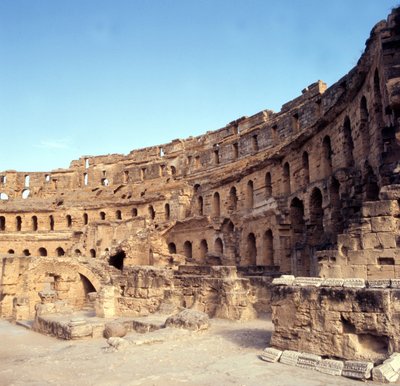 Römisches Kolosseum von El-Djem, Tunesien von Roman