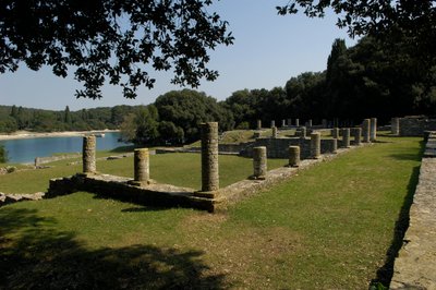 Die römische Villa in der Verige-Bucht, Brijuni, Kroatien von Roman