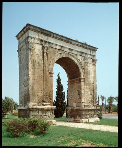 Ansicht des Bogens von Bera von Roman