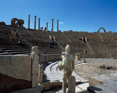 Ansicht des Theaters von Roman