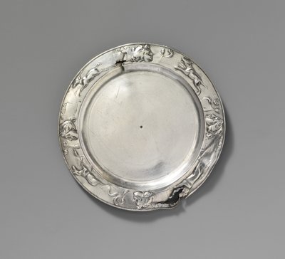 Silberplatte von Roman Imperial Period